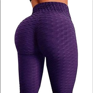 Eggplant Squat Proof Workout pants